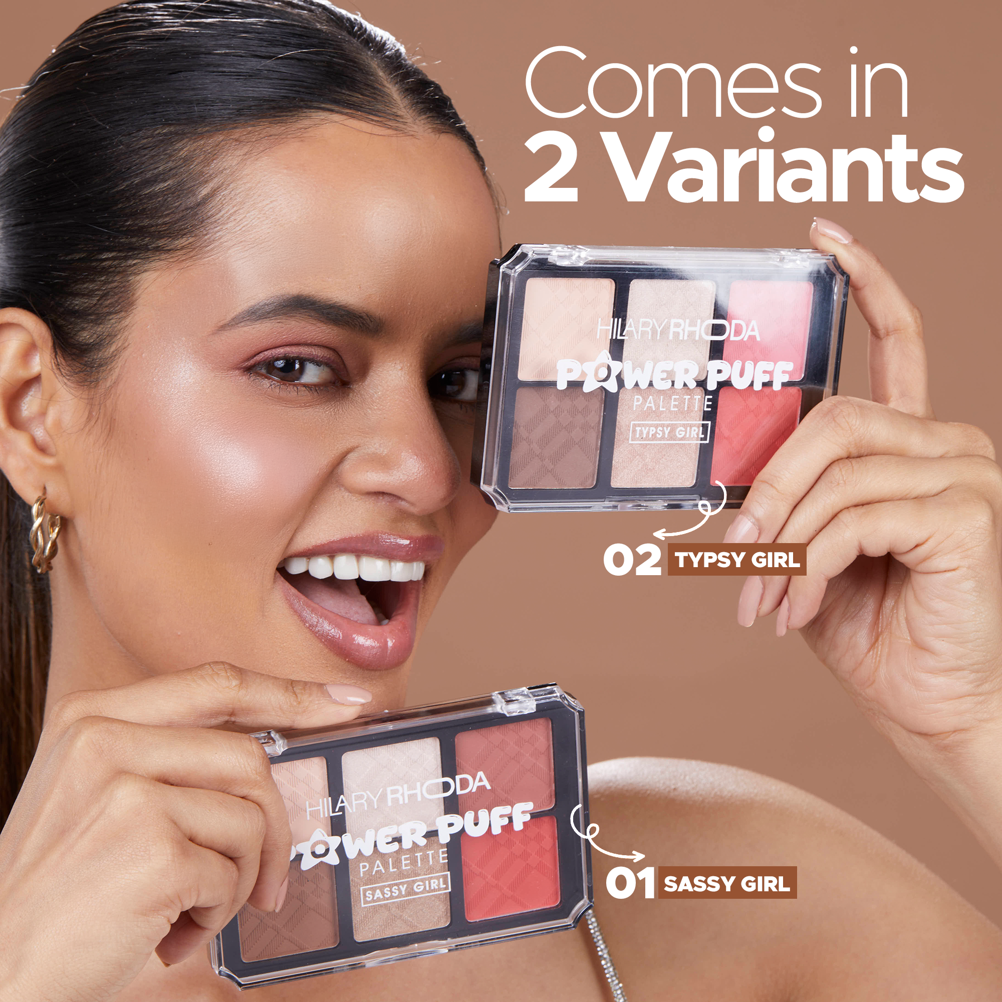 Power Puff Palette | Sassy Girl, Typsy Girl