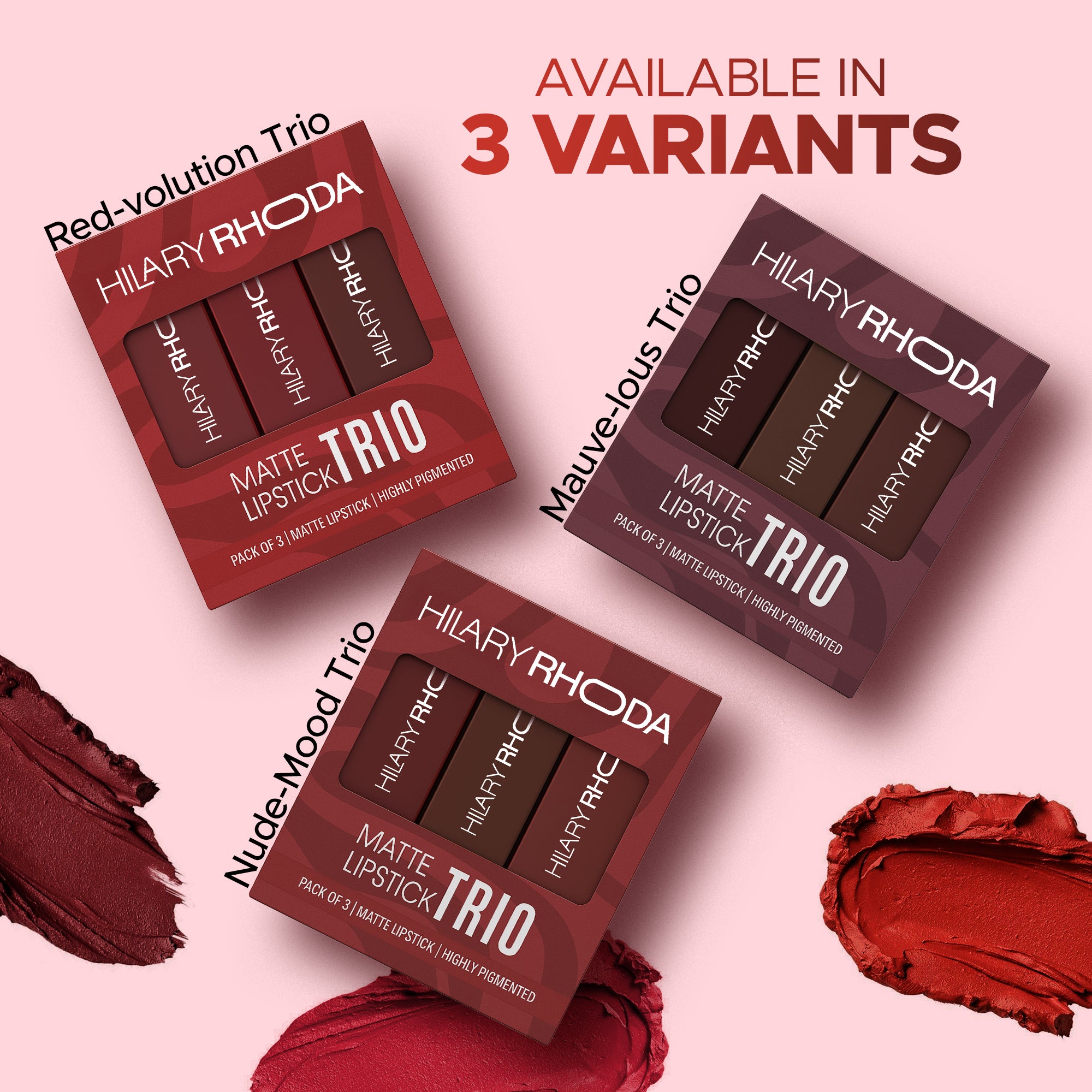 Matte Trio Lipstick