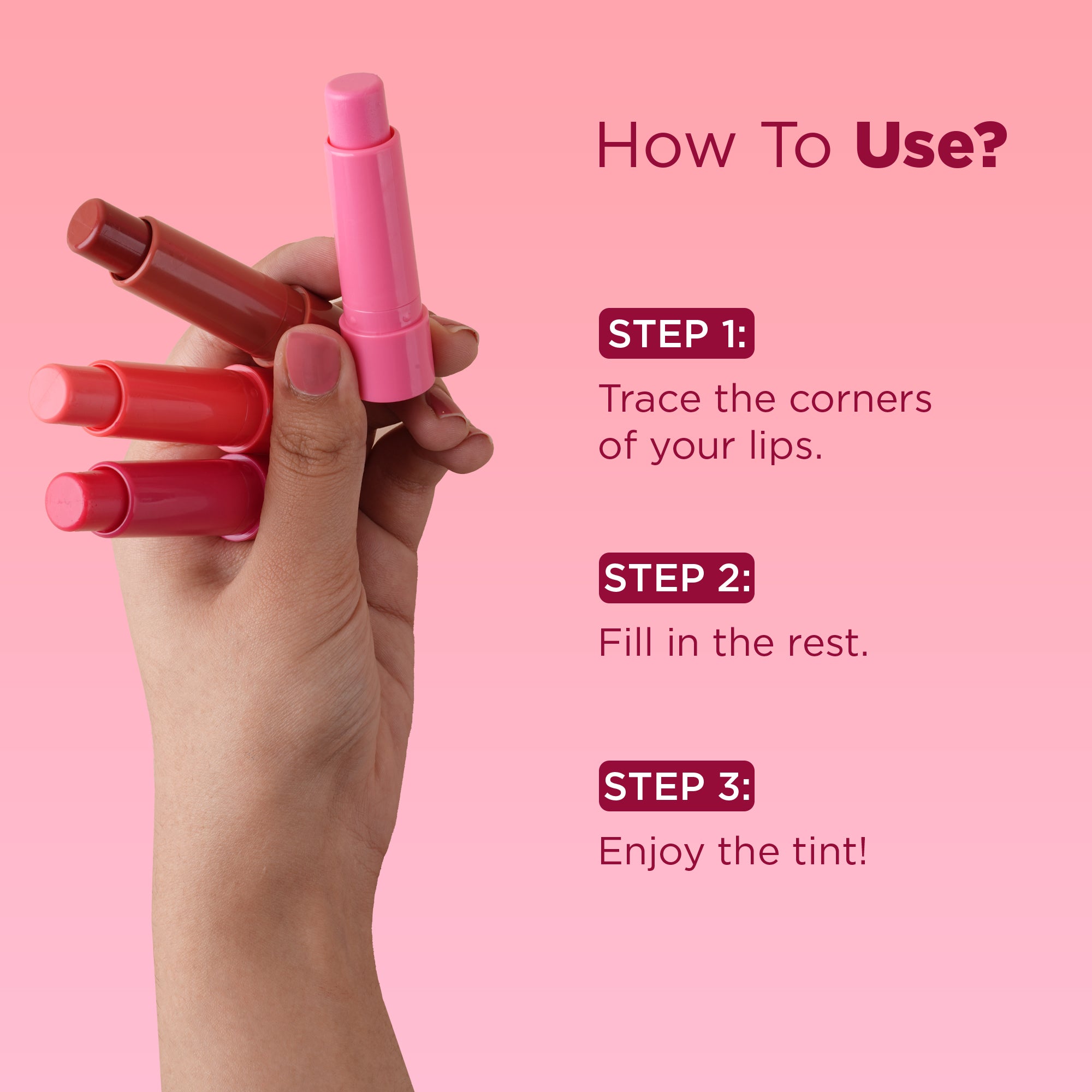 Colour Splash Lip Balm (Pack of 2)