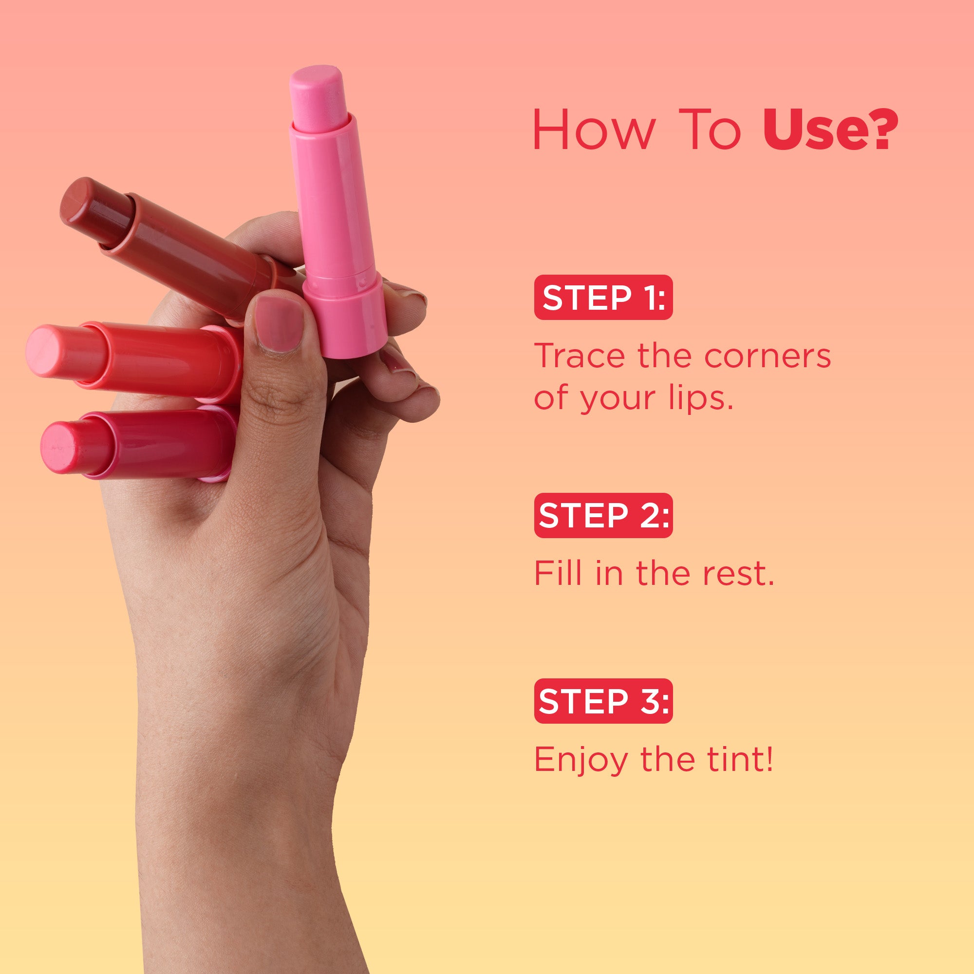 Colour Splash Lip Balm (Pack of 2)