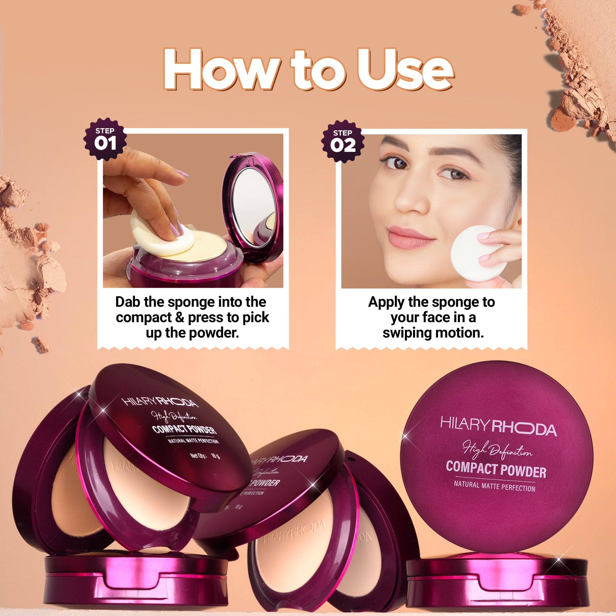 HD High-Definition Pressed Powder