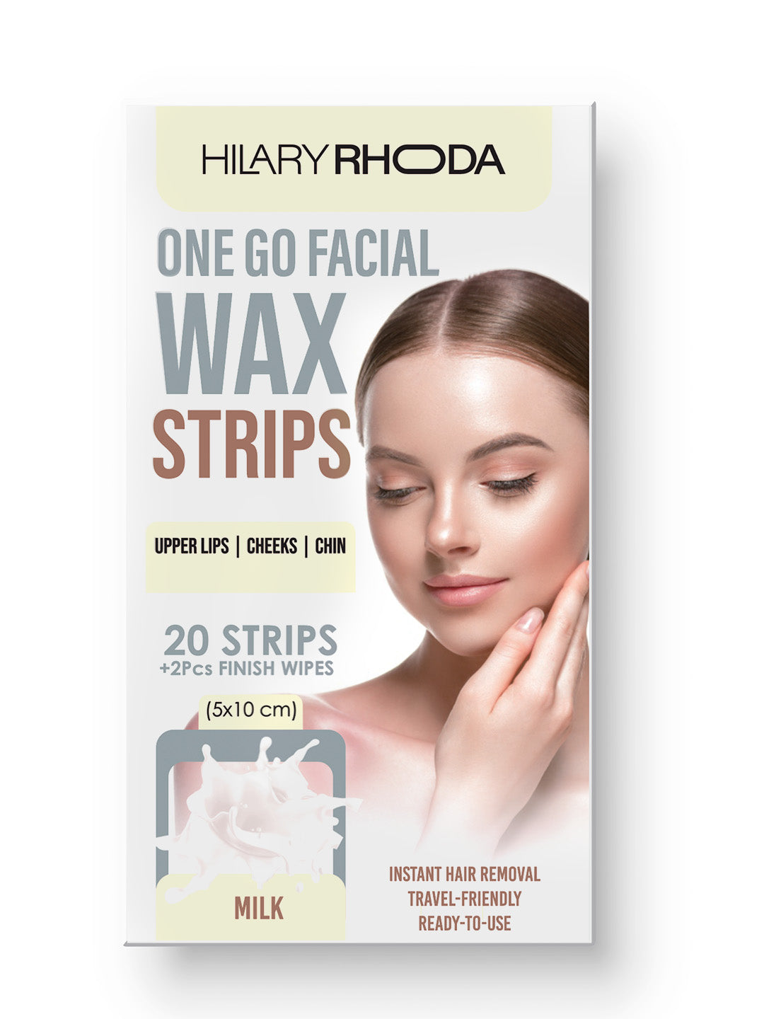 One Go Facial Wax Strips