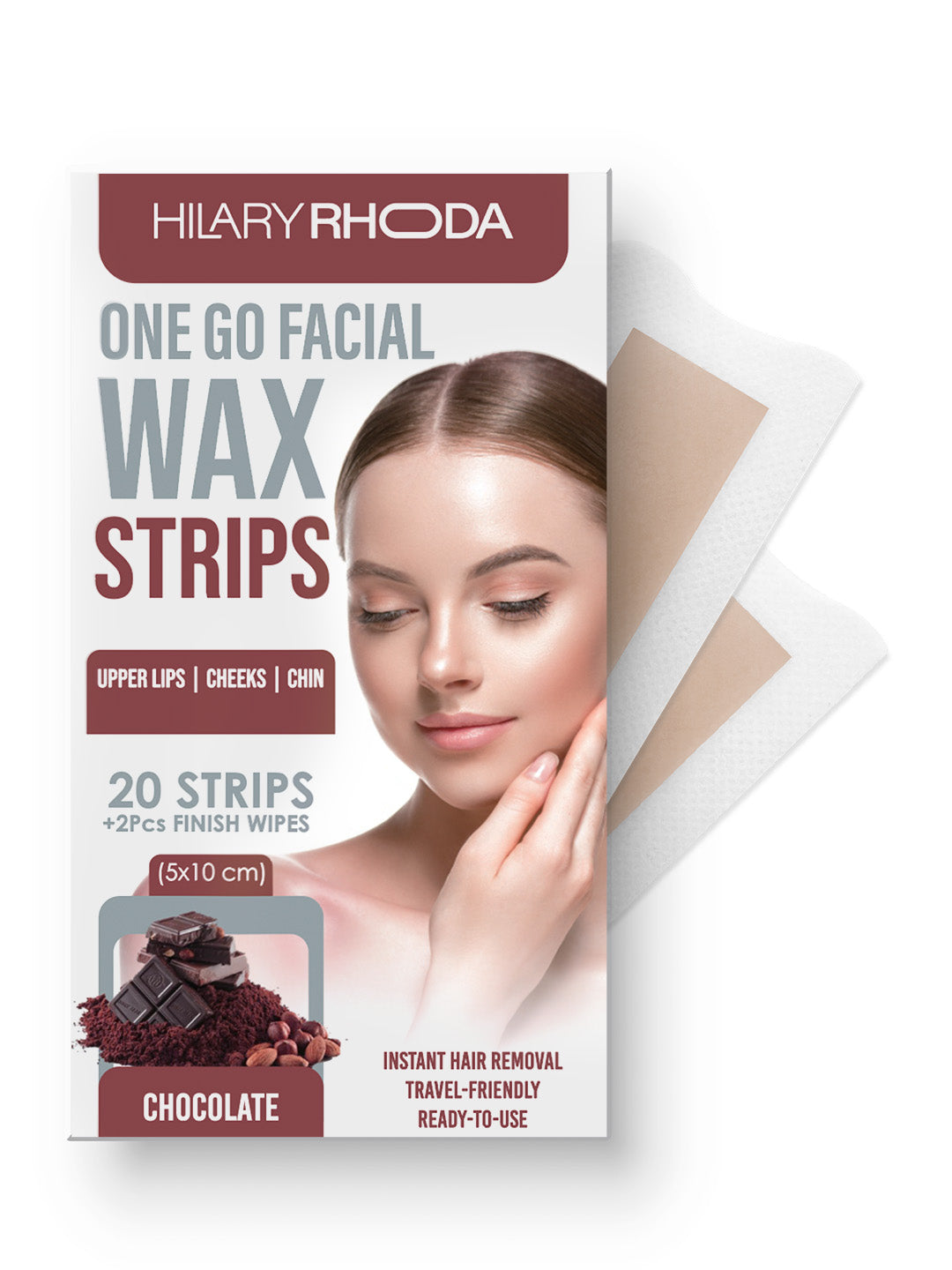 One Go Facial Wax Strips