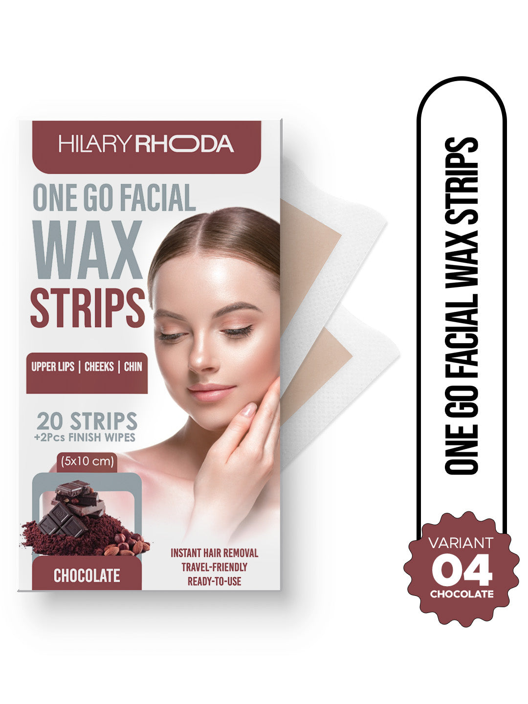 One Go Facial Wax Strips