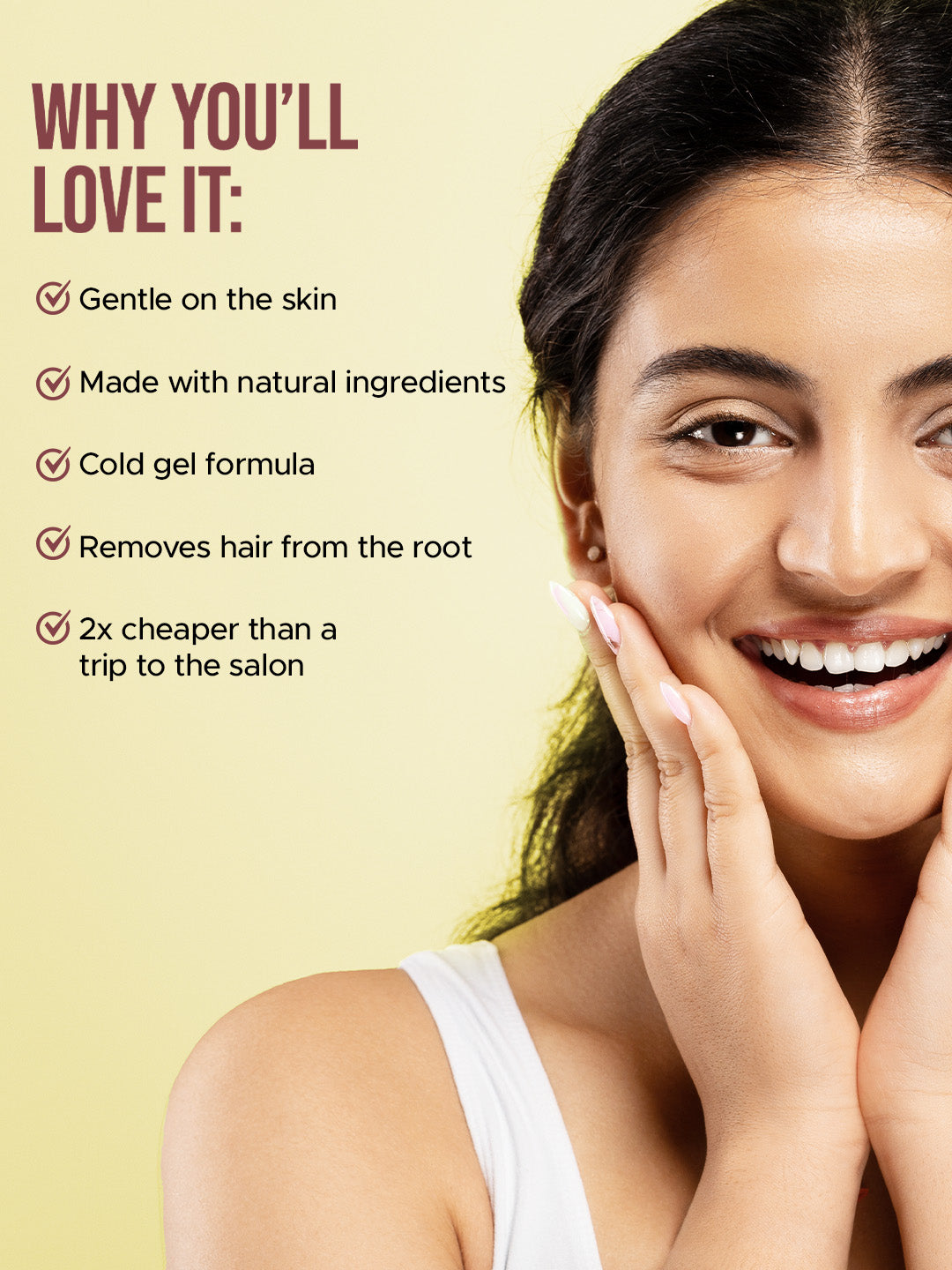 One Go Facial Wax Strips