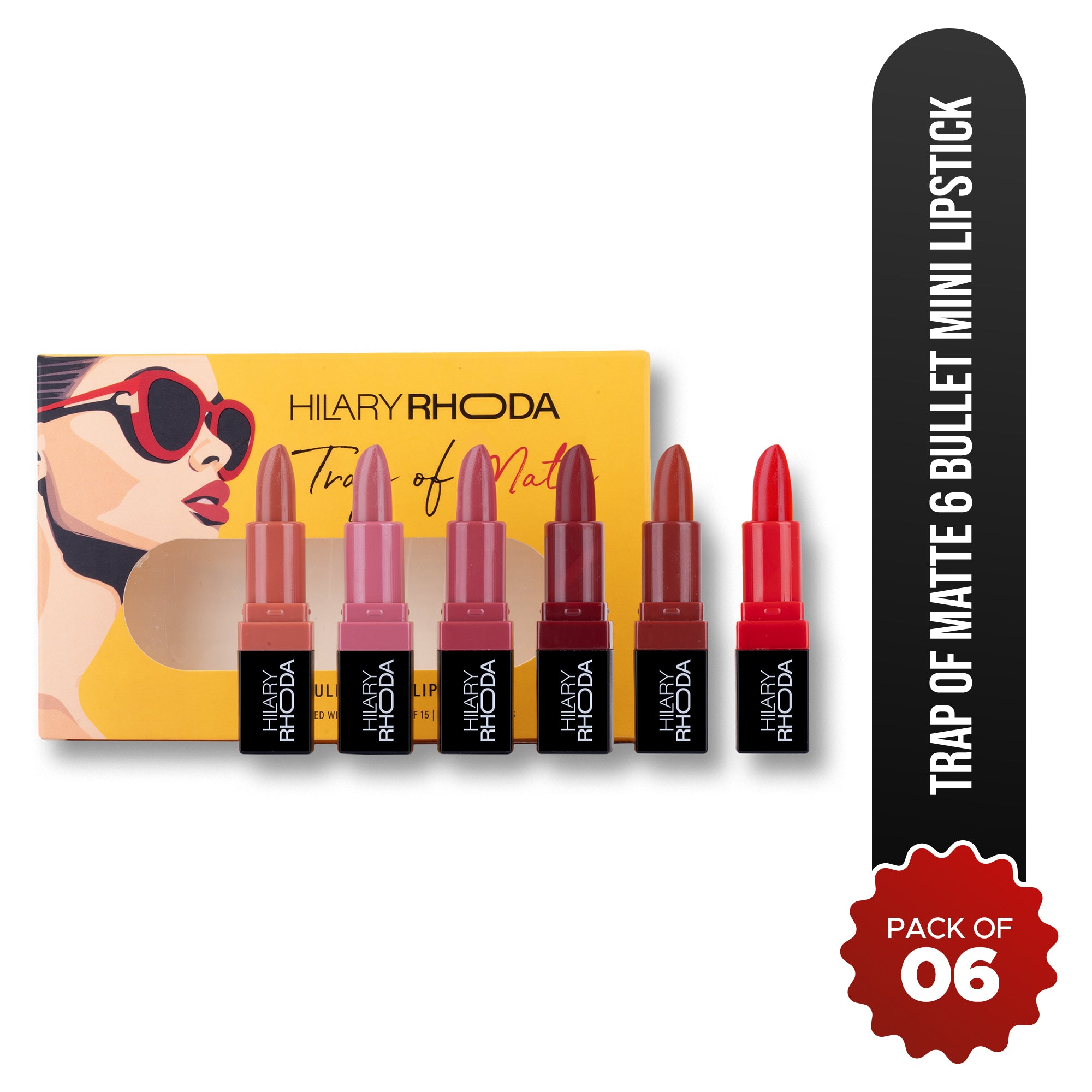 Trap Of Matte 6 Bullet Mini Lipstick