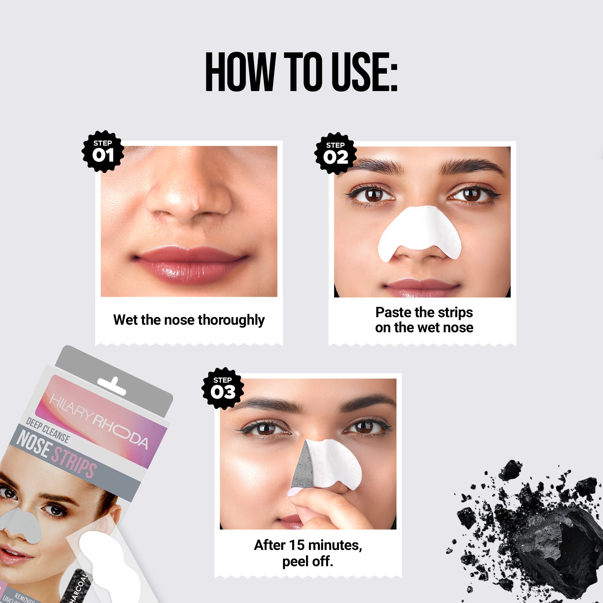 Deep Cleanse Nose Strips