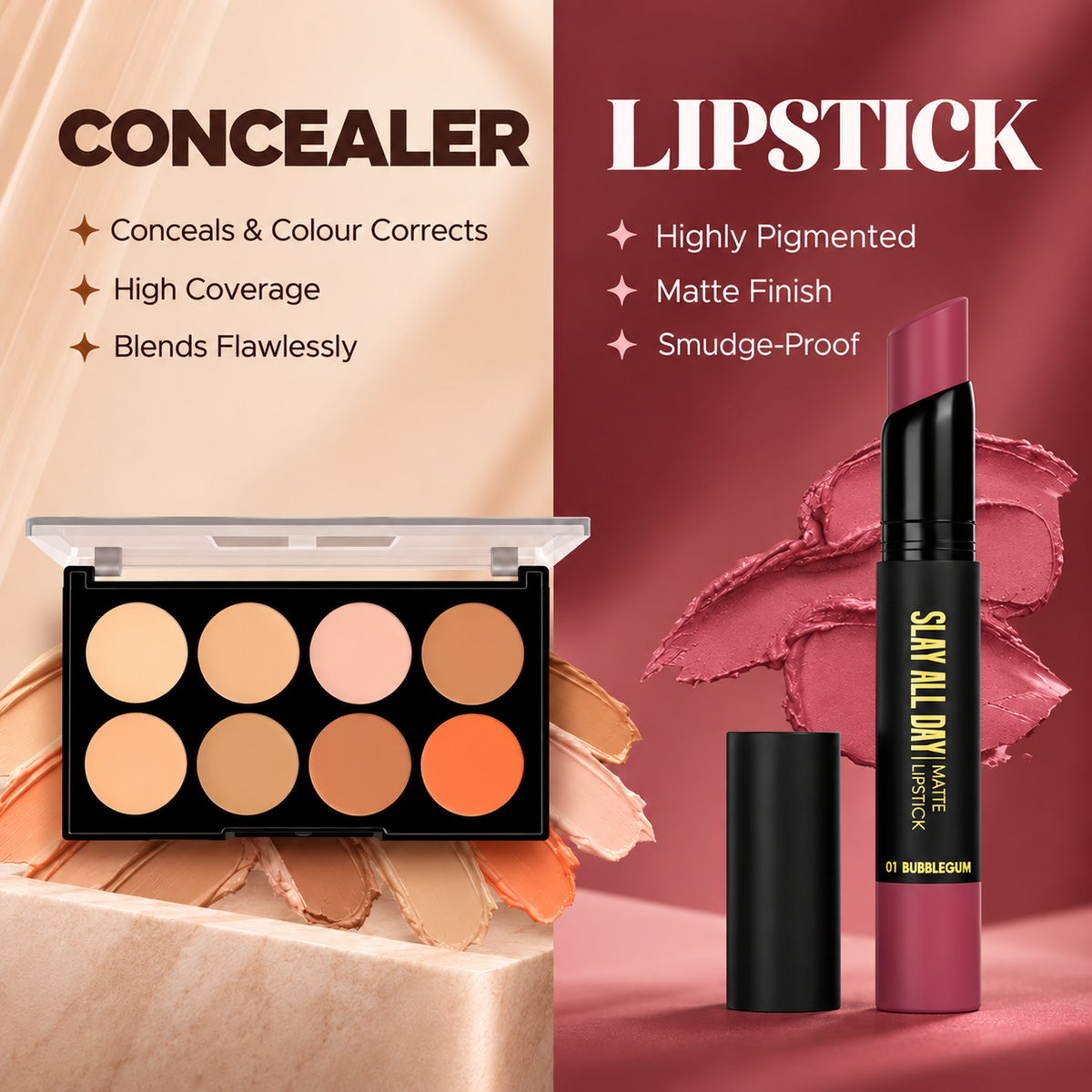 Face & Lip Glam Set