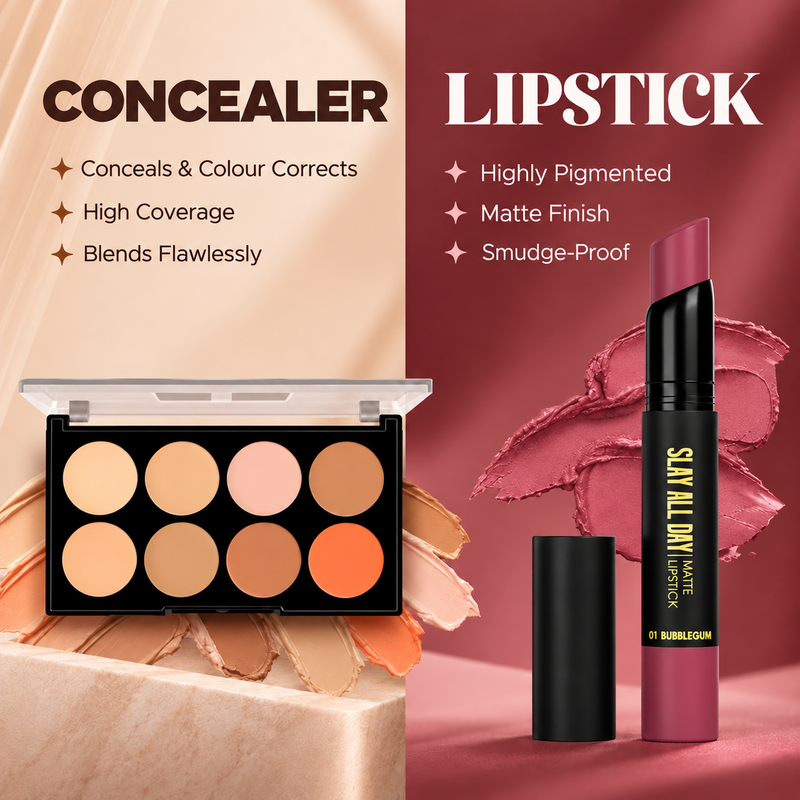 Face & Lip Glam Set
